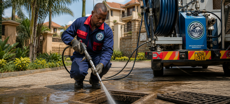 Emergency Drain Unblocking in Nairobi | Unclog Drain & Rooter